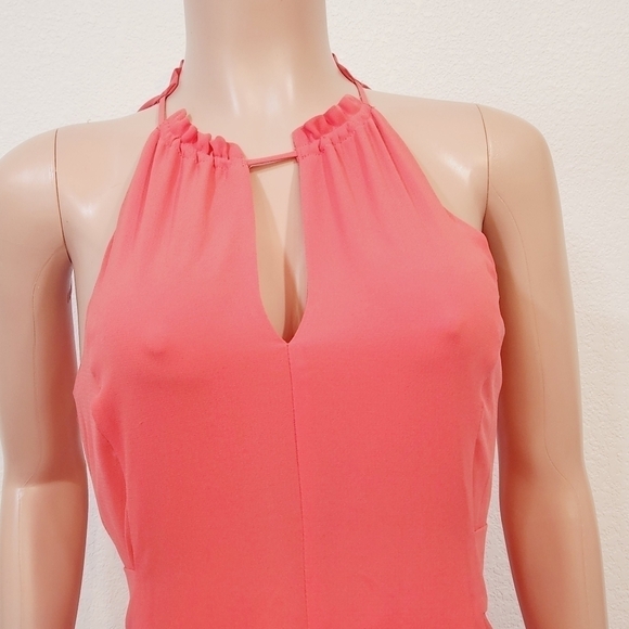 Rachel Rachel Roy Tie-Front Halter Dress Size 4 - Picture 4 of 15
